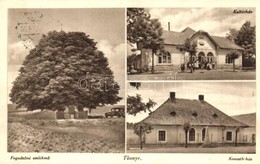 T2/T3 Tinnye, Fogadalmi Emlékmű, Automobil, Kultúrház, Kossuth Ház (EK) - Unclassified