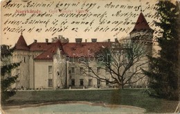 T2/T3 1907 Nagykároly, Carei; Gróf Károlyi Kastély. Kiadja Csókás László / Castle (EK) - Zonder Classificatie