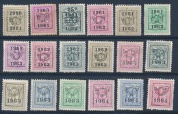 BELGIE - Typo Préo/Precancels - Selectie 483 - Zonder Gom/sans Gomme - Typo Precancels 1936-51 (Small Seal Of The State)