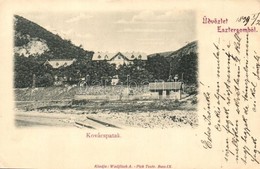 T2/T3 1899 Kovácspatak, Kovacov (Esztergom); Dunaparti Nyaralók / Danube Riverside Villas (EM) - Zonder Classificatie