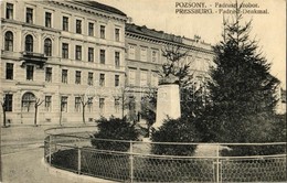T2 1914 Pozsony, Pressburg, Bratislava; Fadrusz Szobor / Statue - Zonder Classificatie