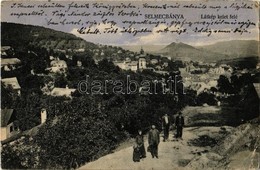 T2/T3 1914 Selmecbánya, Schemnitz, Banská Stiavnica;  Látkép Kelet Felé. Kiadja Joerges / General View (EK) - Zonder Classificatie