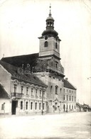 * T2/T3 ~1940 Somorja, Samorin; Római Katolikus Templom Fő Utcával, Wojtowicz R. Kiadása / Roman Catholic Church With St - Zonder Classificatie