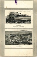 T3 1906 Szepesváralja, Spisské Podhradie; Szepes Vára, Látkép. Kiadja Sax Nándor / Zipser Schloss, Stadt Kirchdrauf / Sp - Zonder Classificatie