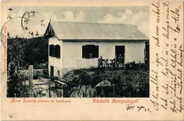 T2 1901 Beregszász, Berehove; Auer Károly Pince és Borháza és Saját Kiadása / Vineyard And Wine Cellar - Zonder Classificatie