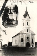 * T2 1932 Palló, Pallo; A Régi és Az új Templom, Foto-Ateiler TERI'D / The Old And The New Churches, Photo - Unclassified