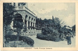 T2 Abbazia, Opatija; Caffé Principe Umberto / Café,  A. Dietrich - Non Classés