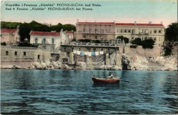 * T2/T3 Fiume, Rijeka; Susak-Pecine, Klotild Fürdő és Szálló / Kupaliste I Pensiona / Spa And Hotel - Unclassified