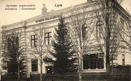 ** T1 Lipik, Községháza, Kiadja Armuth Sándor / Town Hall - Unclassified