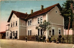 T2/T3 1916 Nekcse, Nasice; Vasútállomás. Kiadja Antun Blau / Kolodvor / Bahnhof / Railway Station (EK) - Zonder Classificatie