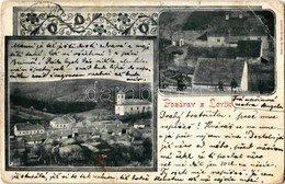 T3 1901 Lovcice (Kromeríz), Pozdrav / Art Nouveau Greeting Postcard. Jindrich Slovak  (EB) - Non Classés