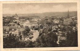 T2/T3 Teplice, Bad Teplitz-Schönau; General View With Synagouge  (EK) - Ohne Zuordnung