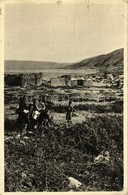 T3 Tiberias, View Of The Town And The Kinneret Lake, Man Riding A Donkey (EB) - Sin Clasificación