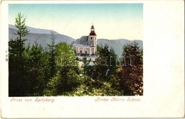 * T2 Miedzygórze, Wölfelsgrund; Spitzberg, Kirche Maria Schnee / Church - Ohne Zuordnung