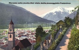 T2 Merano (Südtirol) Colla Punta Ziel  Vista Dalla Passeggiata Tappeiner - Non Classés