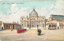 T2/T3 Rome, Roma; Piazza S. Pietro E Basilica Vaticana - Non Classificati