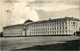 T2 1907 Moscow, Moskau, Moscou; Palais De Justice / Palace Of Justice. Knackstedt & Näther - Unclassified