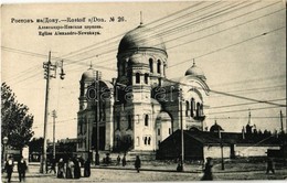 * T2 Rostov-na-Donu, Rostov-on-Don; Eglise Alexandro-Newskaya / Saint Alexander Nevsky Church. Phototypie Scherer, Nabho - Zonder Classificatie