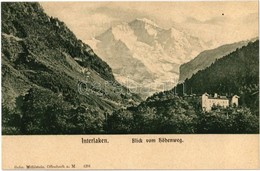 ** T1 Interlaken, Interlacken; Blick Vom Höhenweg - Zonder Classificatie