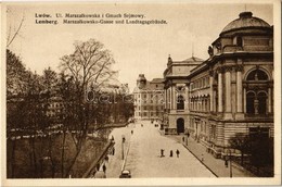 ** T2 Lviv, Lwów, Lemberg; Ul. Marszalkowska I Gmach Sejmowy / Marszalkowska Gasse Und Landtagsgebäude / Street View, Pa - Non Classificati