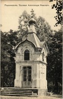 ** T1/T2 Radyvyliv, Radivilov; Alexander Nevsky Chapel. Phototypie Scherer, Nabholz & Co. - Unclassified