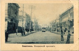 ** T2 Sevastopol, Sebastopol; Nakhimovskiy Prospekt / Nakhimova Avenue With Tram - Non Classés
