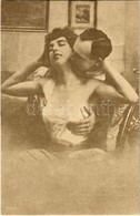 ** Alfred Hering III - 4 Pre-1945 Erotic Postcards With Couple - Unclassified