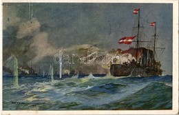 T3 SMS Zenta Im Kampfe Mit Der Französischen Flotte. K.u.K. Kriegsmarine / Az Osztrák-Magyar Haditengerészet SMS Zenta V - Ohne Zuordnung