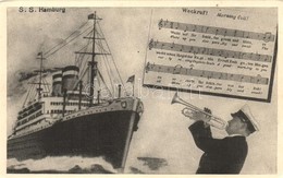 T2/T3 SS Hamburg, Sailor With Trumpet, Music Sheet (EK) - Ohne Zuordnung