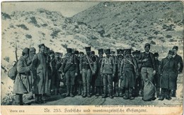 ** T4 Serbische Und Montenegrinische Gefangene. K.u.K. Kriegsministerium Serie 49/4. Nr. 253. / Szerb és Montenegrói Had - Sin Clasificación