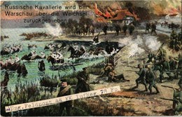 T2/T3 1915 Russische Kavallerie Wird Bei Warschau über Die Weichsel Zurückgetrieben / WWI Austro-Hungarian K.u.K. And Ge - Sin Clasificación