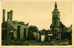 ** T2 Bursztyn Ruinen II. 1915 / Bursztyn, Trosky II. 1915 / WWI Austro-Hungarian K.u.K. Military, Ruins In Burshtyn (Uk - Zonder Classificatie