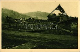 ** T2 Wiszkow Ruinen 1915 / Wiszkow, Trosky 1915 / WWI Austro-Hungarian K.u.K. Military, Ruins In Wyszkow - Non Classificati