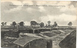 ** T2 Breszt-Litovszk, Páncéltoronnyal Ellátott Erőd, Kiadja A M. Kir. 10. Honvéd Gyalogezred / Fortress With Steel Turr - Unclassified