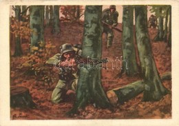 ** T2/T3 Vorposten, Die Postkarte Des Heeres No. 8 / Vanguard Soldiers, Postcards Of The German Military, S: Angelo Jank - Unclassified