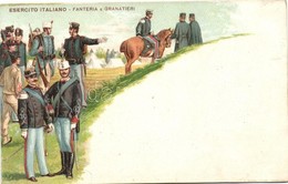 ** T2 Esercito Italiano - Fanteria E Granatieri / Italian Army - Infantry And The Grenadiers, Litho - Unclassified