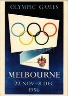 ** T2/T3 1956 Melbourne - Summer Olympics, First Day Card. Games Of The XVI Olympiad / Olympischen Spiele 1956 S: Richar - Zonder Classificatie