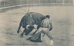 ** T1 Marquez En Un Pase De Muleta De Castigo / Bull Fight - Unclassified