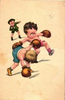 T2/T3 Boxing Match, Children, Amag No. 099 (EK) - Unclassified