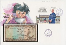 Makaó 1984. 10P Borítékban, Alkalmi Bélyeggel Bélyegzésekkel T:I
Macau 1984. 10 Patacas In Envelope With Stamps C:UNC - Unclassified