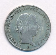 1842B 10kr Ag 'V. Ferdinánd' T:2,2- Kis Juszt.
Huszár: 2085., Unger III.: 1422. - Unclassified