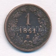 1861B 1kr Cu T:2- - Ohne Zuordnung