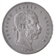 1869KB 1Ft Ag 'Ferenc József / Angyalos Címer' Körmöcbánya (12,26g) T:2  Hungary 1869KB 1 Forint Ag 'Franz Joseph' Kremn - Non Classificati