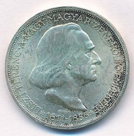 1936. 2P Ag 'Liszt Ferenc' T:2 Patina Adamo P7.3 - Unclassified