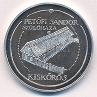 Lapis András (1942-) DN 'Petőfi Sándor Szülőháza-Kiskőrös' Ag Emlékérem  (15,74g/0,925/32mm) T:PP Ujjlenyomat - Unclassified