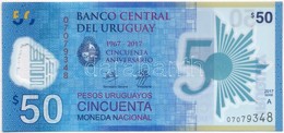 Uruguay 2017. 50P T:II Uruguay 2017. 50 Pesos C:XF - Sin Clasificación