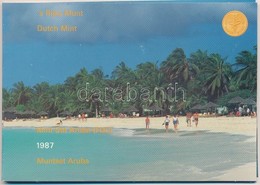 Aruba 1987. 5c-2 1/2Fl (6xklf) + 'Aruba' Emlékérem Forgalmi Sor Karton Dísztokban T:1
Aruba 1987. 5 Cents - 2 1/2 Florin - Non Classés