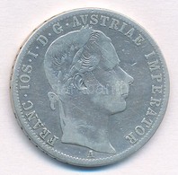 Ausztria 1865A 1Fl Ag 'Ferenc József' T:2-
Austria 1865A 1 Florin Ag 'Franz Joseph' C:VF 
Krause KM#2219 - Zonder Classificatie