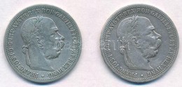 Ausztria 1895-1898. 1K Ag 'Ferenc József' (2xklf) T:2-,
Austria 1895-1898. 1 Corona Ag 'Franz Joseph' (2xdiff) C:VF
Krau - Unclassified