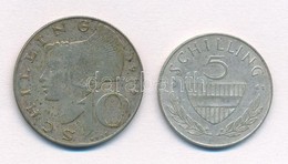 Ausztria 1957. 10Sch Ag + 1961. 5Sch Ag T:2 Patina
Austria 1957. 10 Schilling Ag + 1961. 5 Schilling Ag C:XF Patina - Unclassified